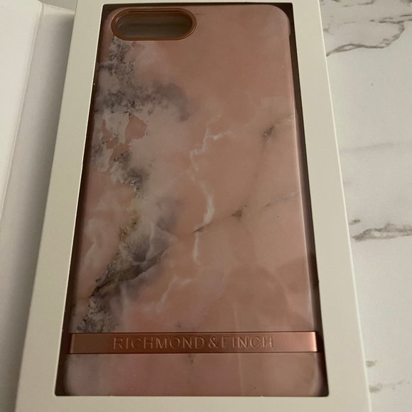 Richmond Finch Accessories Pink Marble Richmond Finch Iphone